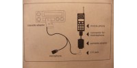 JWIN HF1000 handsfree cassette adapter for cellular